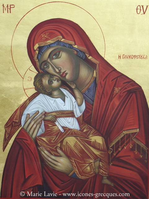 Glykophiloussa, The Mother of God